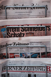 Einige Zeitungen