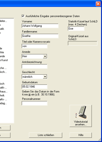 Personenbezogene Daten im Lehrerdialog fr Nordrhein-Westfalen.